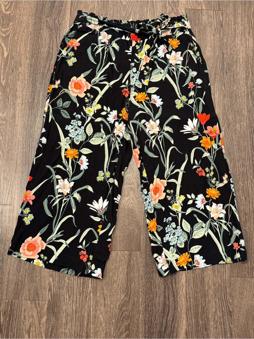 LOFT Floral Fluid Pant